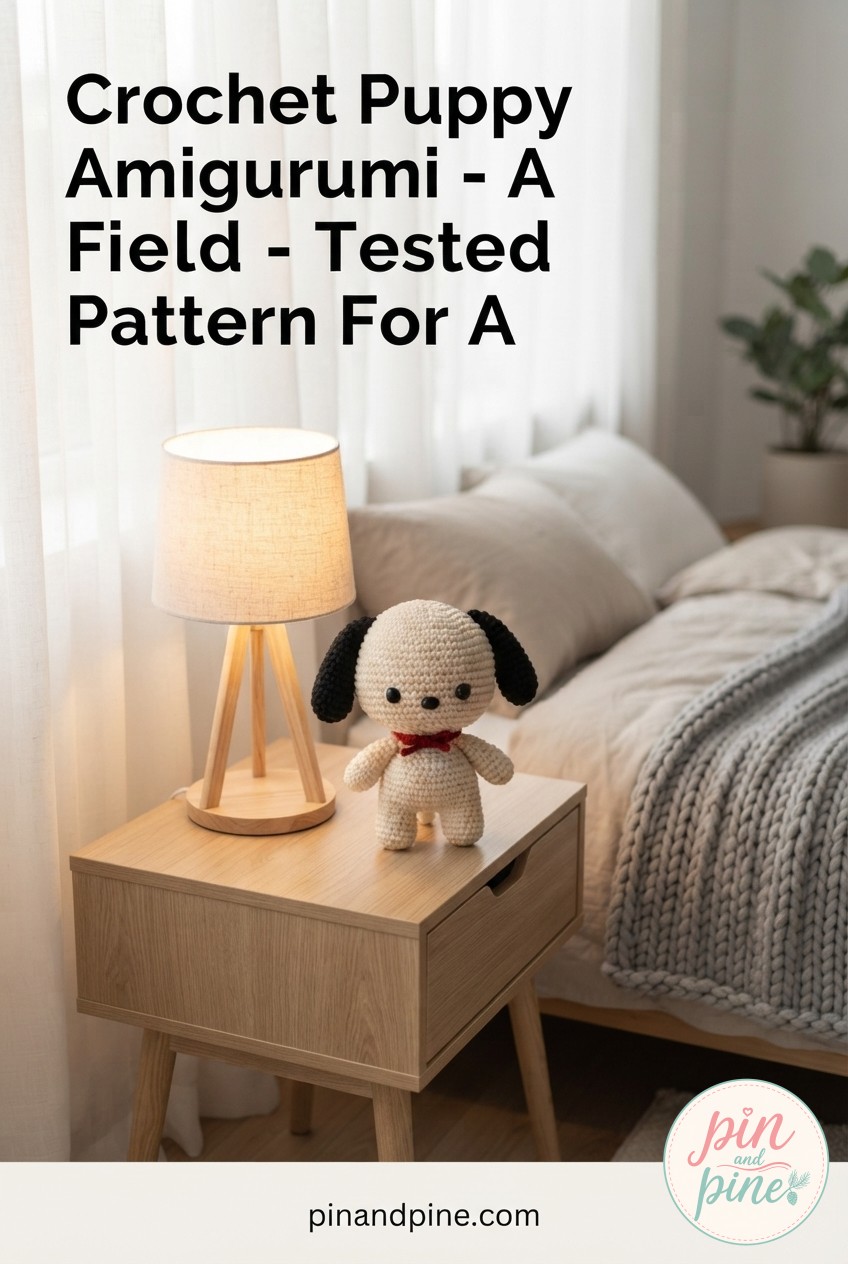 Crochet Puppy Amigurumi - A Field - Tested Pattern For A